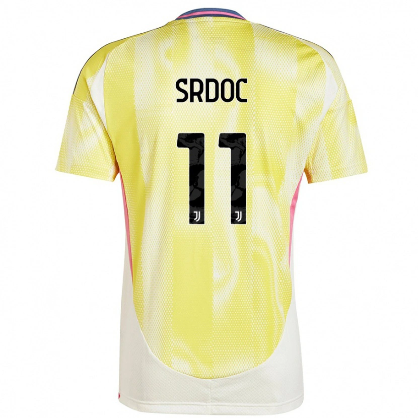 Danxen Barn Ivano Srdoc #11 Solgul Bortatröja Matchtröjor 2024/25 Tröjor T-Tröja