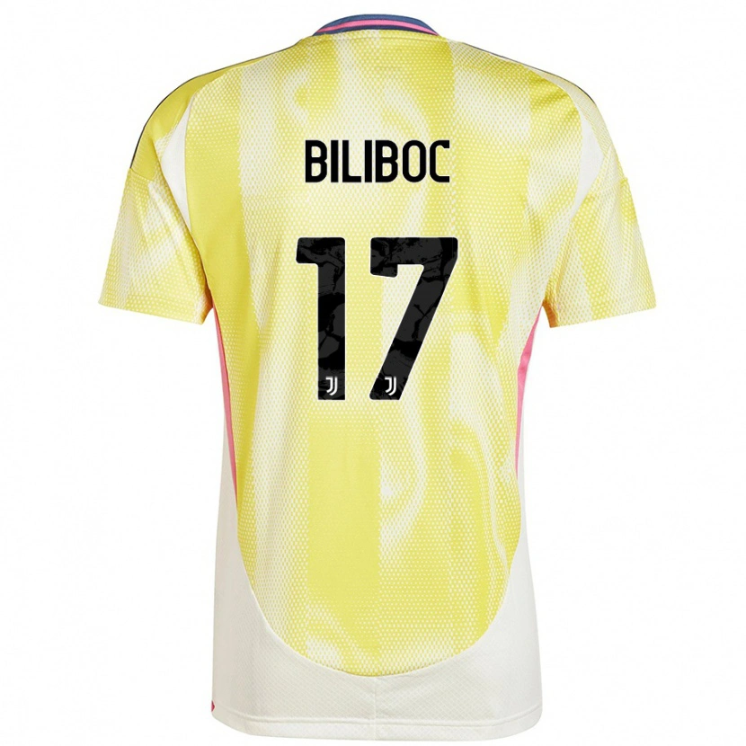 Danxen Barn Lorenzo Biliboc #17 Solgul Bortatröja Matchtröjor 2024/25 Tröjor T-Tröja