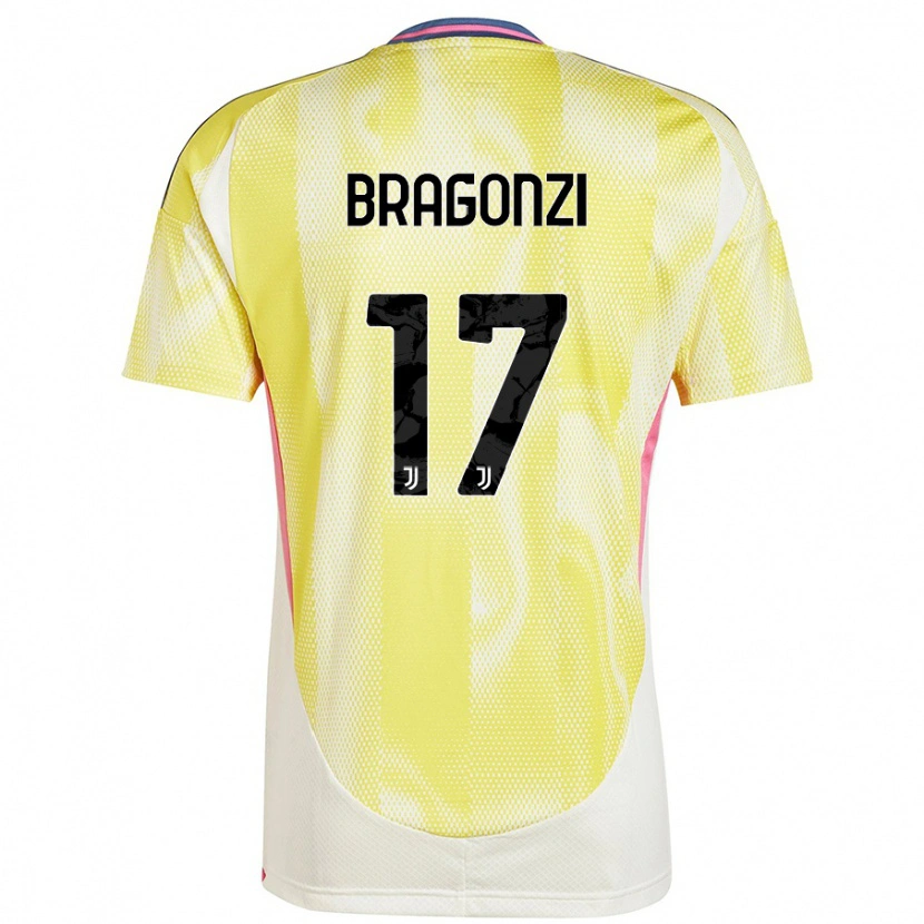 Danxen Barn Asia Bragonzi #17 Solgul Bortatröja Matchtröjor 2024/25 Tröjor T-Tröja