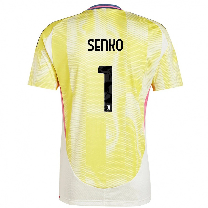 Danxen Barn Zsombor Senko #1 Solgul Bortatröja Matchtröjor 2024/25 Tröjor T-Tröja