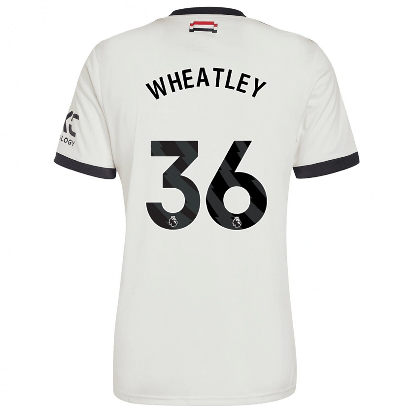 Danxen Barn Ethan Wheatley #36 Benvit Tredjesatsen Matchtröjor 2024/25 Tröjor T-Tröja