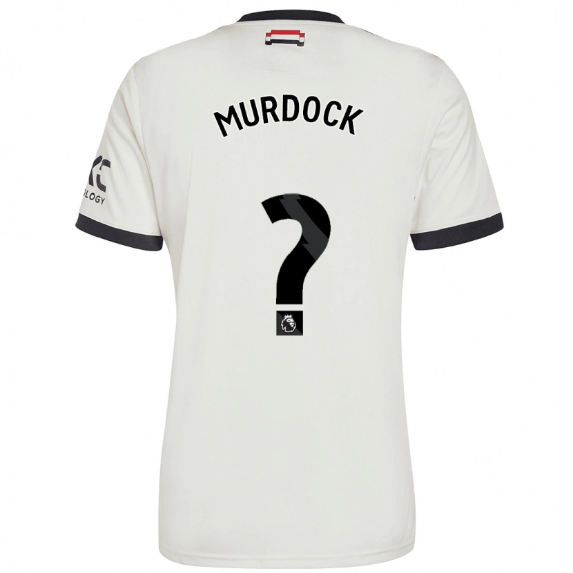Danxen Barn Will Murdock #0 Benvit Tredjesatsen Matchtröjor 2024/25 Tröjor T-Tröja