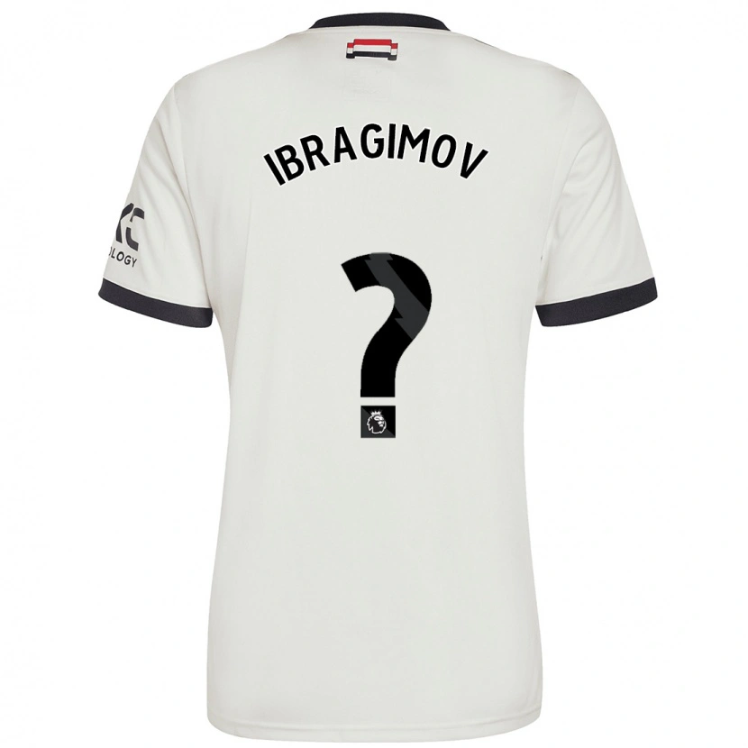 Danxen Barn Amir Ibragimov #0 Benvit Tredjesatsen Matchtröjor 2024/25 Tröjor T-Tröja