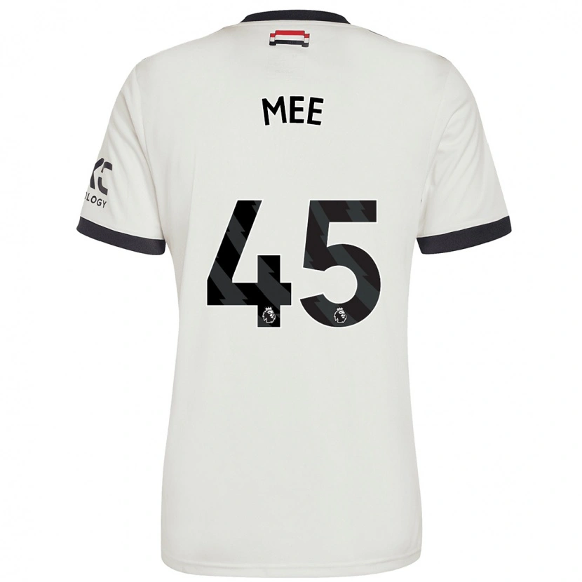 Danxen Barn Dermot Mee #45 Benvit Tredjesatsen Matchtröjor 2024/25 Tröjor T-Tröja