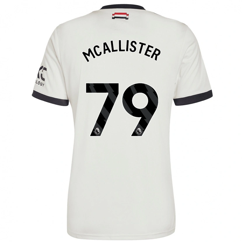 Danxen Barn Finley Mcallister #79 Benvit Tredjesatsen Matchtröjor 2024/25 Tröjor T-Tröja
