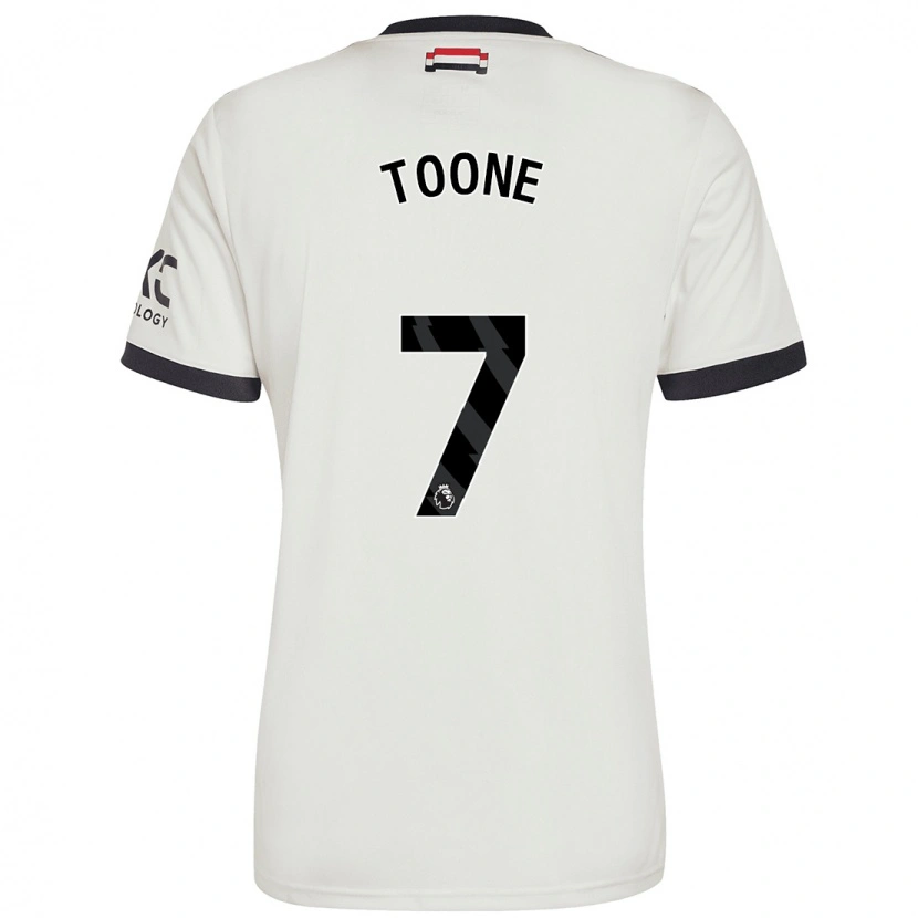 Danxen Barn Ella Toone #7 Benvit Tredjesatsen Matchtröjor 2024/25 Tröjor T-Tröja