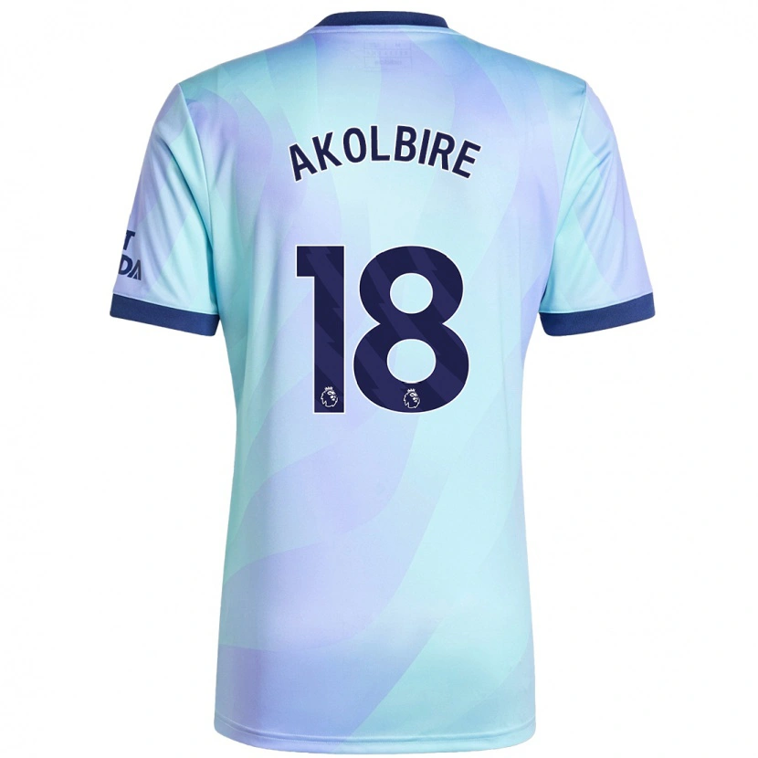 Danxen Barn Bless Akolbire #18 Aqua Tredjesatsen Matchtröjor 2024/25 Tröjor T-Tröja