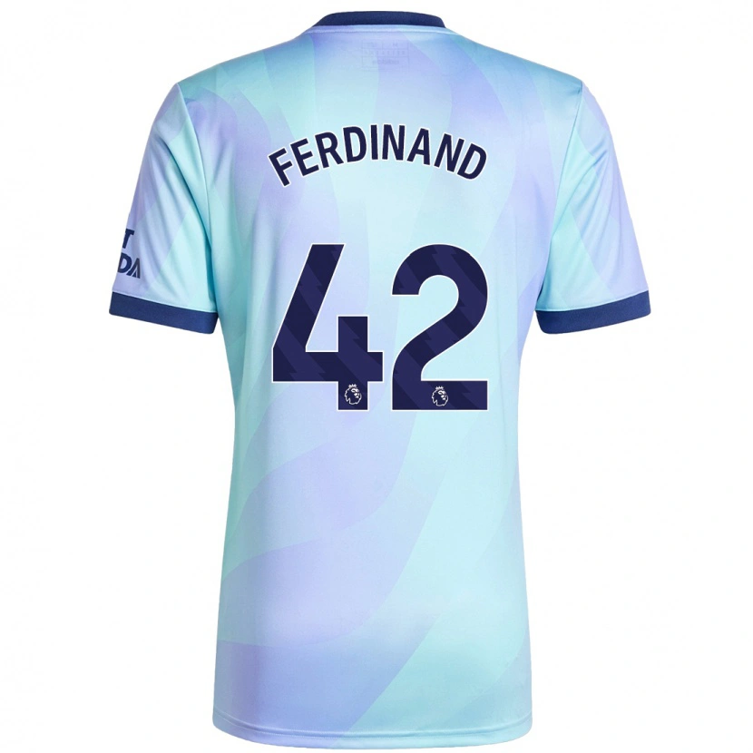 Danxen Barn Seb Ferdinand #42 Aqua Tredjesatsen Matchtröjor 2024/25 Tröjor T-Tröja