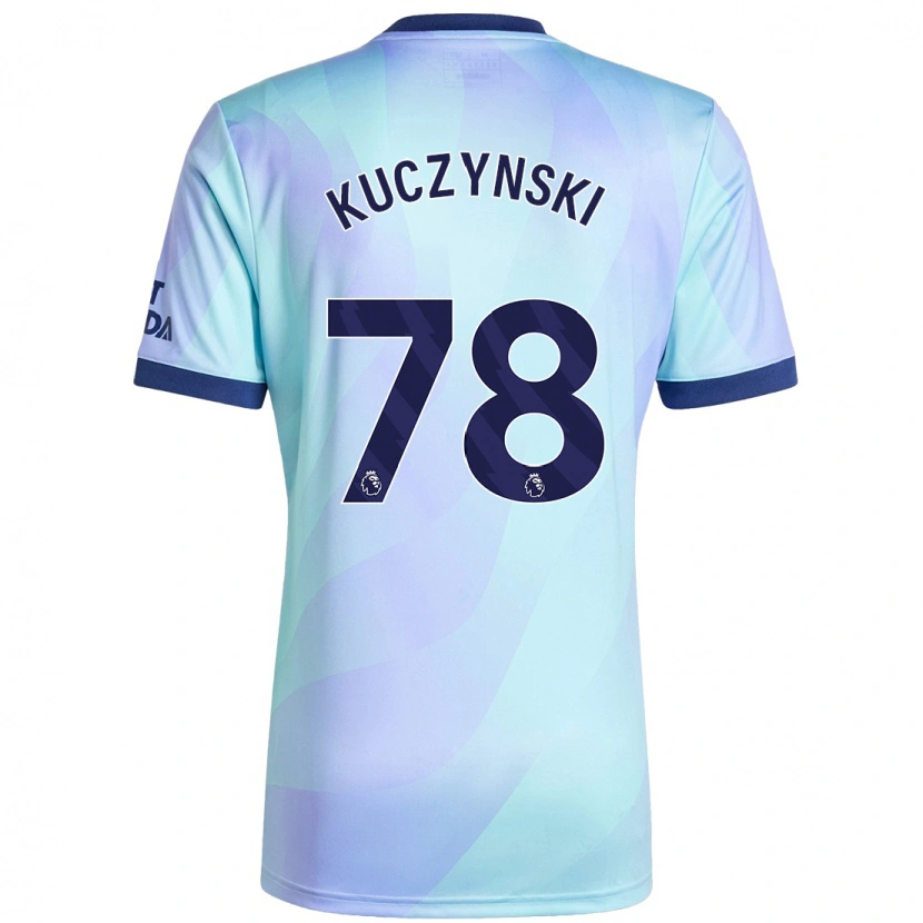 Danxen Barn Max Kuczynski #78 Aqua Tredjesatsen Matchtröjor 2024/25 Tröjor T-Tröja