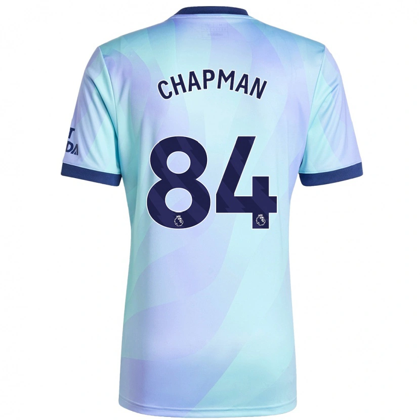 Danxen Barn Samuel Chapman #84 Aqua Tredjesatsen Matchtröjor 2024/25 Tröjor T-Tröja