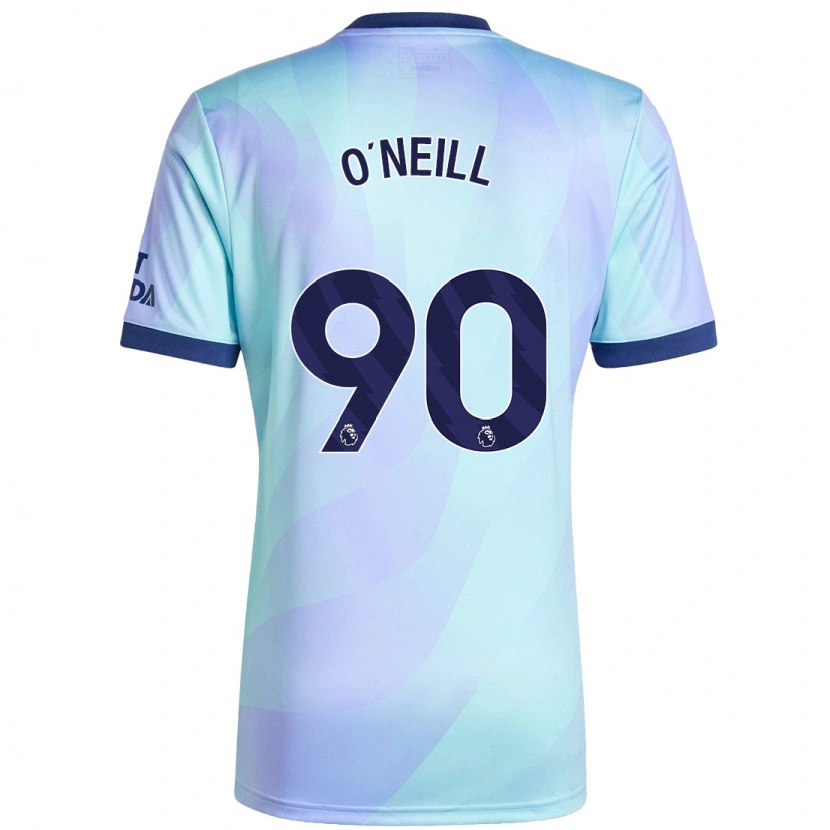 Danxen Barn Ceadach O'neill #90 Aqua Tredjesatsen Matchtröjor 2024/25 Tröjor T-Tröja