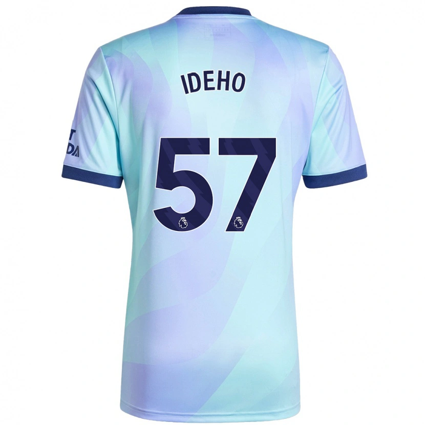 Danxen Barn Joel Ideho #57 Aqua Tredjesatsen Matchtröjor 2024/25 Tröjor T-Tröja