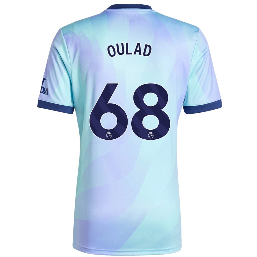 Danxen Barn Salah-Eddine Oulad M'hand #68 Aqua Tredjesatsen Matchtröjor 2024/25 Tröjor T-Tröja
