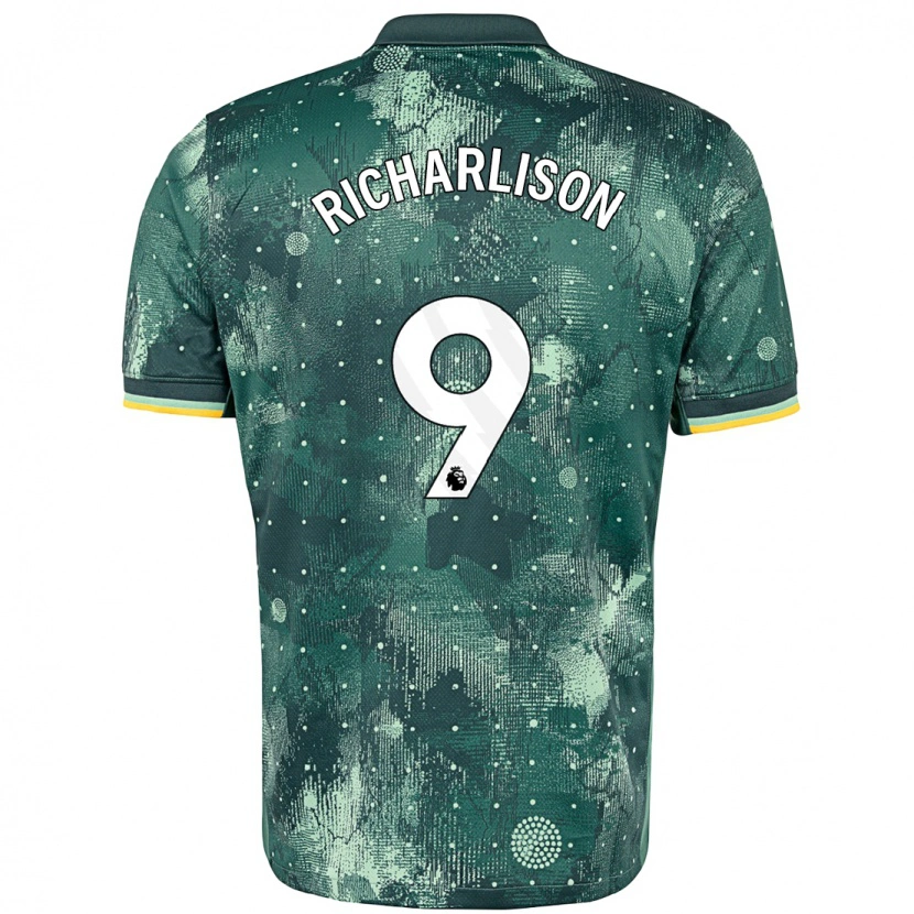 Danxen Barn Richarlison #9 Mintgrön Tredjesatsen Matchtröjor 2024/25 Tröjor T-Tröja