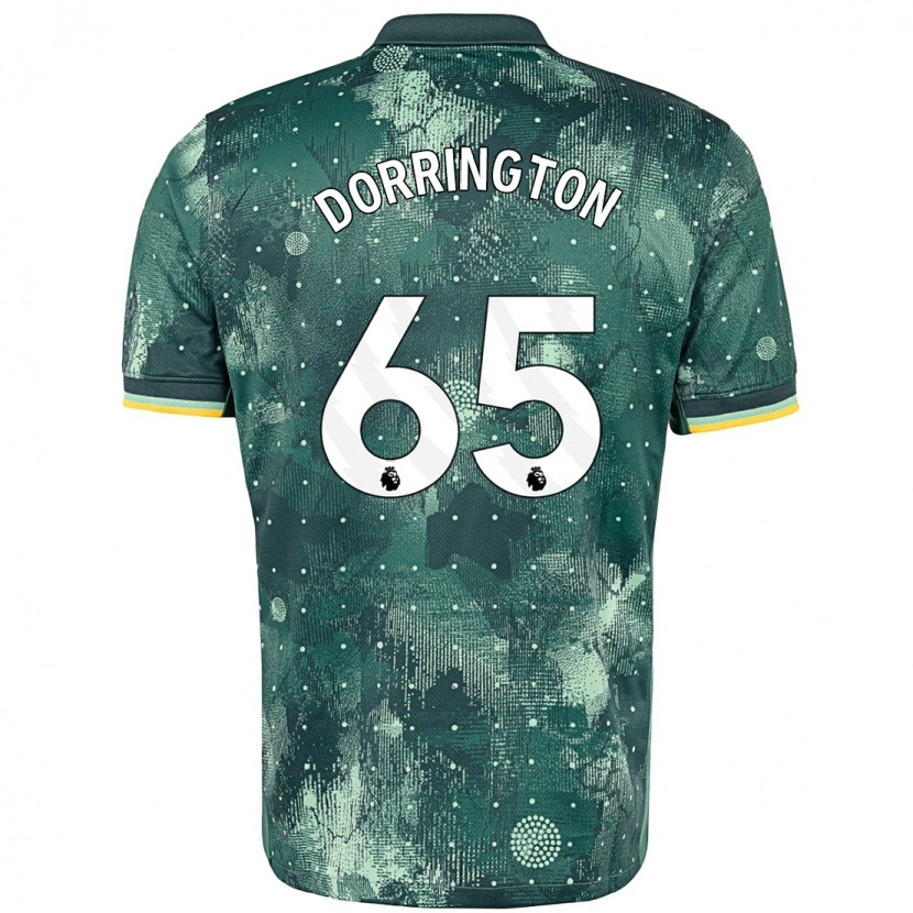 Danxen Barn Alfie Dorrington #65 Mintgrön Tredjesatsen Matchtröjor 2024/25 Tröjor T-Tröja