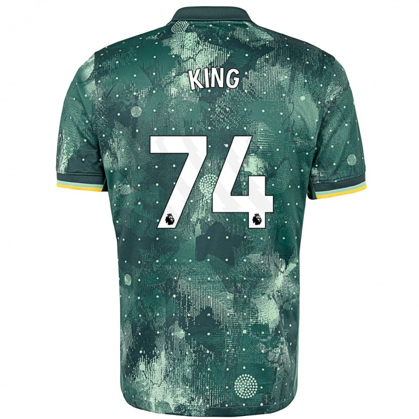 Danxen Barn Maeson King #74 Mintgrön Tredjesatsen Matchtröjor 2024/25 Tröjor T-Tröja