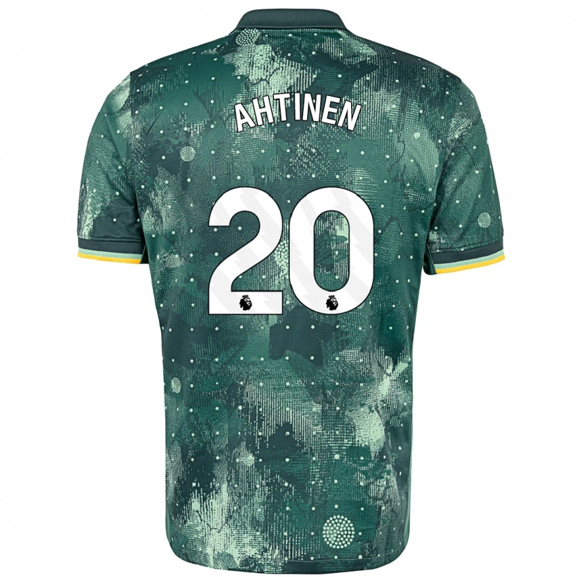 Danxen Barn Olga Ahtinen #20 Mintgrön Tredjesatsen Matchtröjor 2024/25 Tröjor T-Tröja