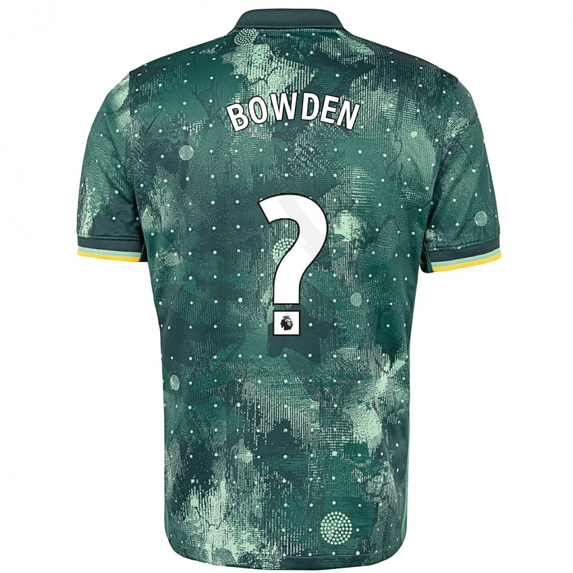 Danxen Barn Jamie Bowden #0 Mintgrön Tredjesatsen Matchtröjor 2024/25 Tröjor T-Tröja