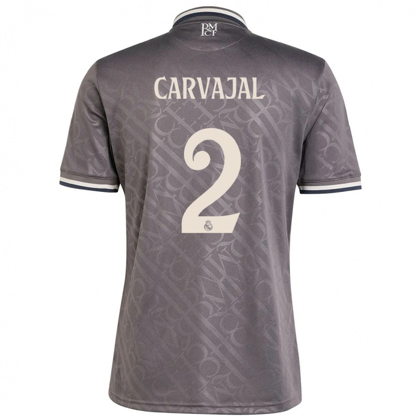 Danxen Barn Daniel Carvajal #2 Kol Tredjesatsen Matchtröjor 2024/25 Tröjor T-Tröja