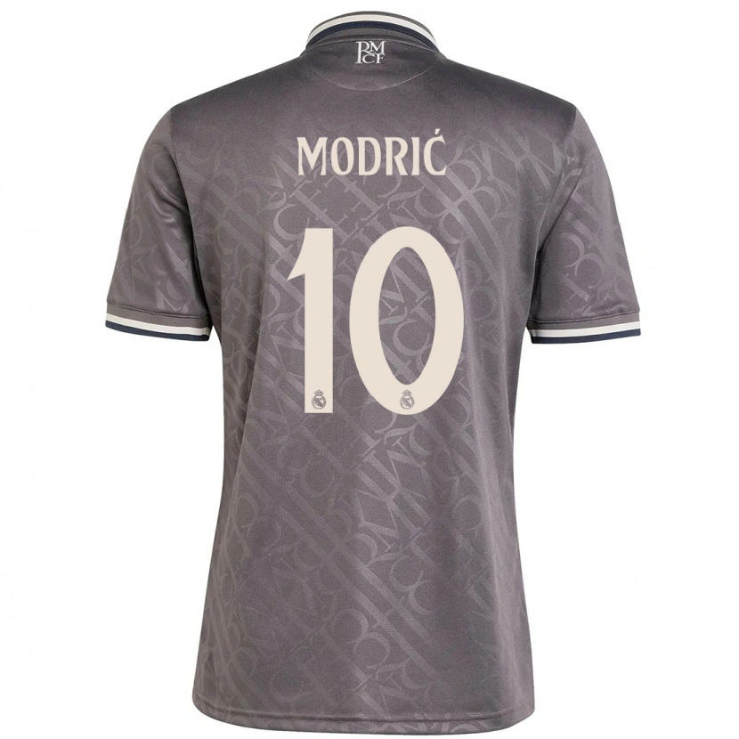Danxen Barn Luka Modric #10 Kol Tredjesatsen Matchtröjor 2024/25 Tröjor T-Tröja