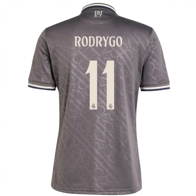 Danxen Barn Rodrygo #11 Kol Tredjesatsen Matchtröjor 2024/25 Tröjor T-Tröja