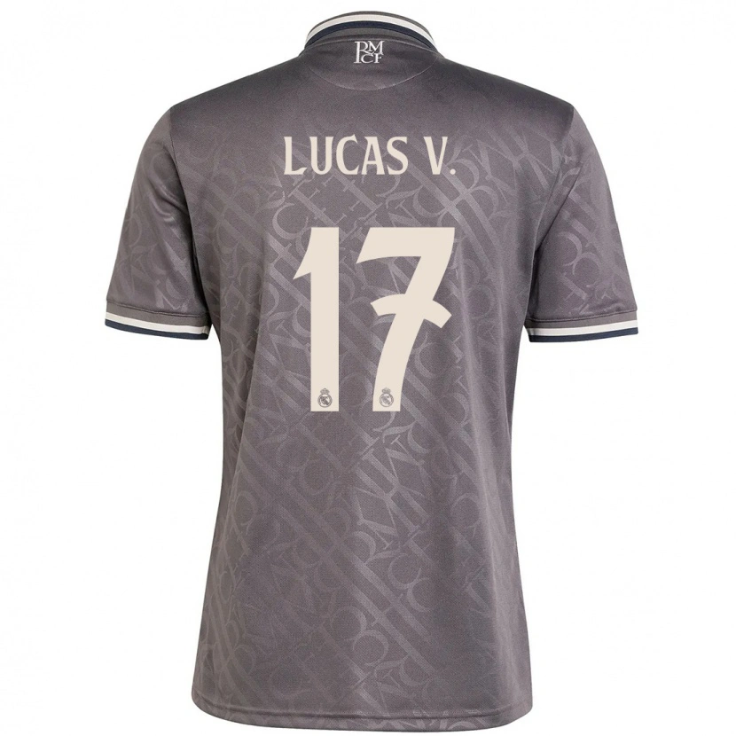 Danxen Barn Lucas Vázquez #17 Kol Tredjesatsen Matchtröjor 2024/25 Tröjor T-Tröja