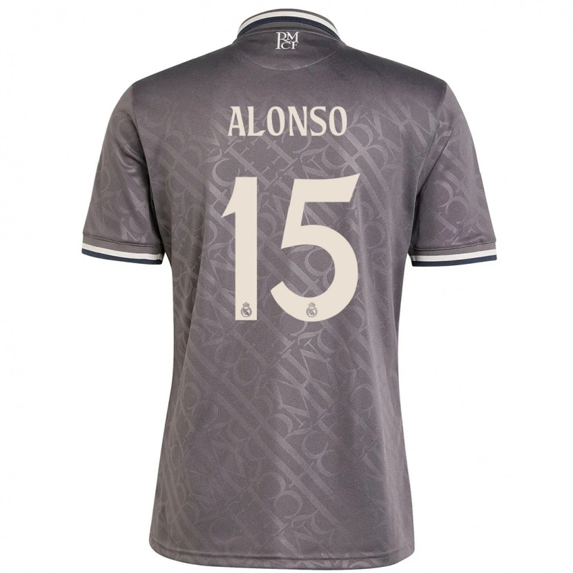 Danxen Barn Borja Alonso #15 Kol Tredjesatsen Matchtröjor 2024/25 Tröjor T-Tröja