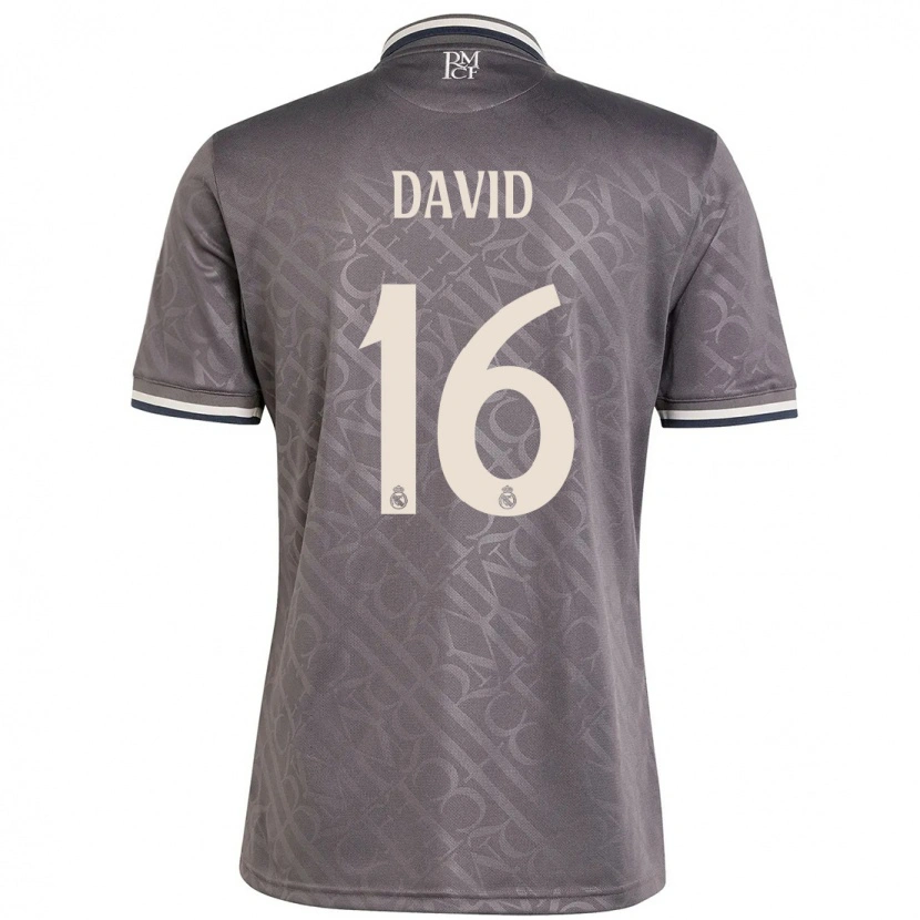 Danxen Barn Antonio David #16 Kol Tredjesatsen Matchtröjor 2024/25 Tröjor T-Tröja