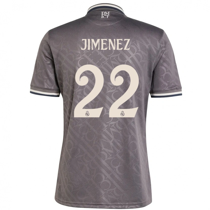 Danxen Barn David Jiménez #22 Kol Tredjesatsen Matchtröjor 2024/25 Tröjor T-Tröja