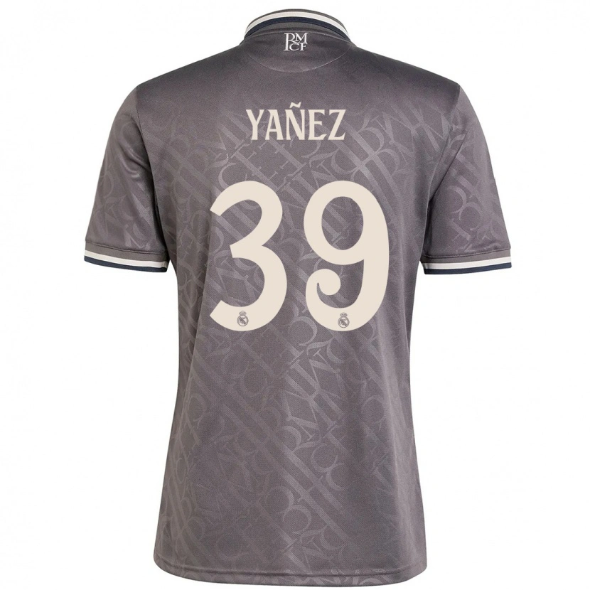 Danxen Barn Daniel Yañez #39 Kol Tredjesatsen Matchtröjor 2024/25 Tröjor T-Tröja