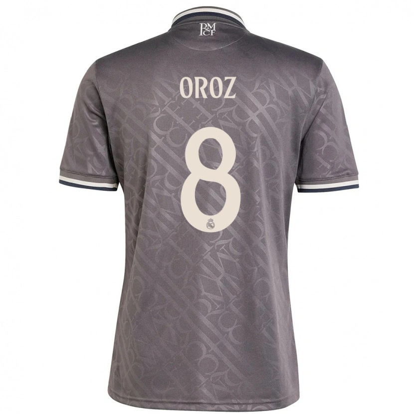Danxen Barn Maite Oroz #8 Kol Tredjesatsen Matchtröjor 2024/25 Tröjor T-Tröja