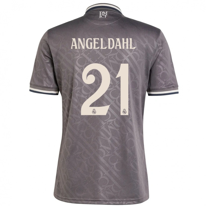 Danxen Barn Filippa Angeldahl #21 Kol Tredjesatsen Matchtröjor 2024/25 Tröjor T-Tröja