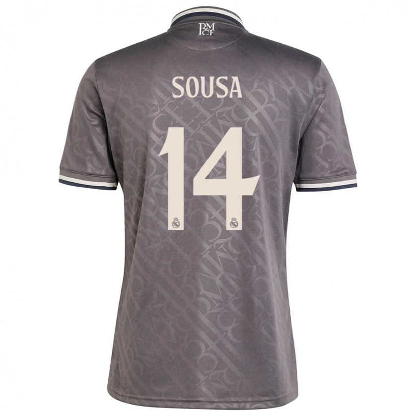Danxen Barn Kathellen Sousa #14 Kol Tredjesatsen Matchtröjor 2024/25 Tröjor T-Tröja