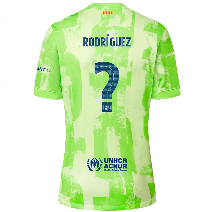 Danxen Barn Alfredo Rodríguez #0 Kalk Tredjesatsen Matchtröjor 2024/25 Tröjor T-Tröja