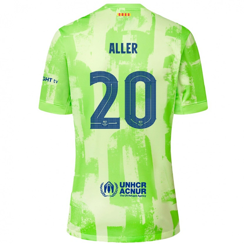 Danxen Barn Eder Aller #20 Kalk Tredjesatsen Matchtröjor 2024/25 Tröjor T-Tröja