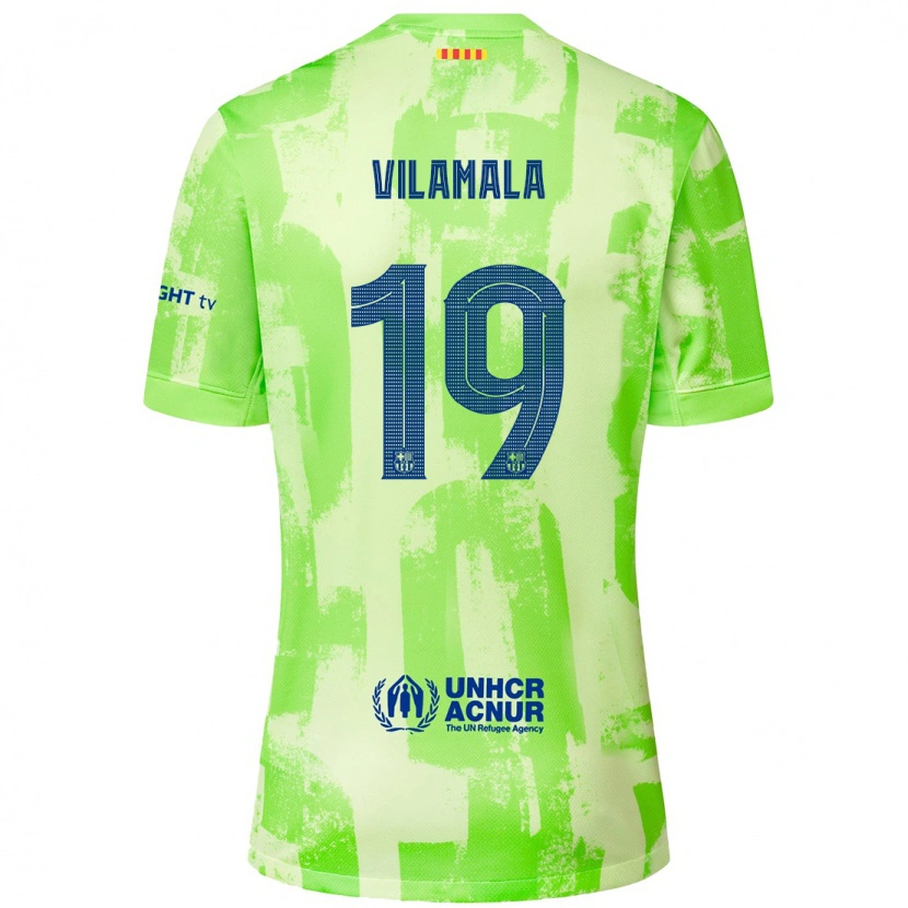 Danxen Barn Bruna Vilamala #19 Kalk Tredjesatsen Matchtröjor 2024/25 Tröjor T-Tröja