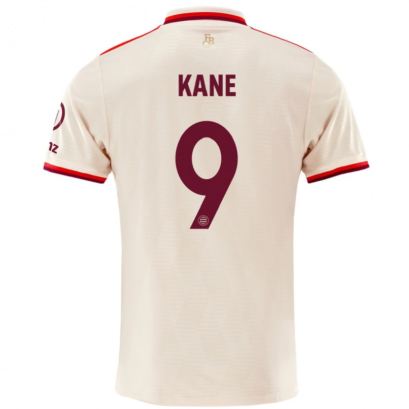 Danxen Barn Harry Kane #9 Linne Tredjesatsen Matchtröjor 2024/25 Tröjor T-Tröja