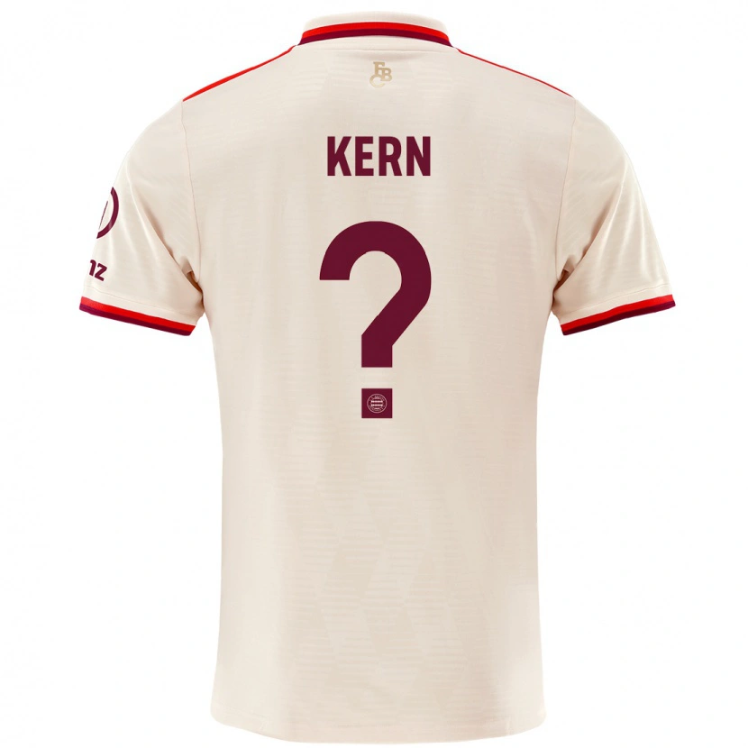 Danxen Barn Timo Kern #0 Linne Tredjesatsen Matchtröjor 2024/25 Tröjor T-Tröja