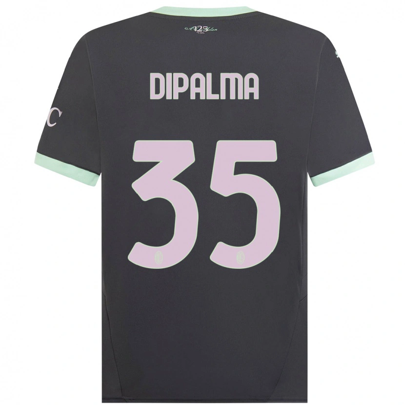 Danxen Barn Matteo Dipalma #35 Grå Tredjesatsen Matchtröjor 2024/25 Tröjor T-Tröja