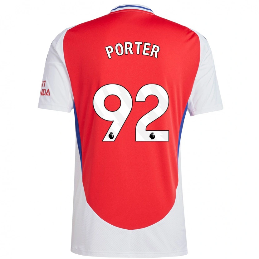 Danxen Män Jack Porter #92 Röd Vit Hemmatröja Matchtröjor 2024/25 Tröjor T-Tröja
