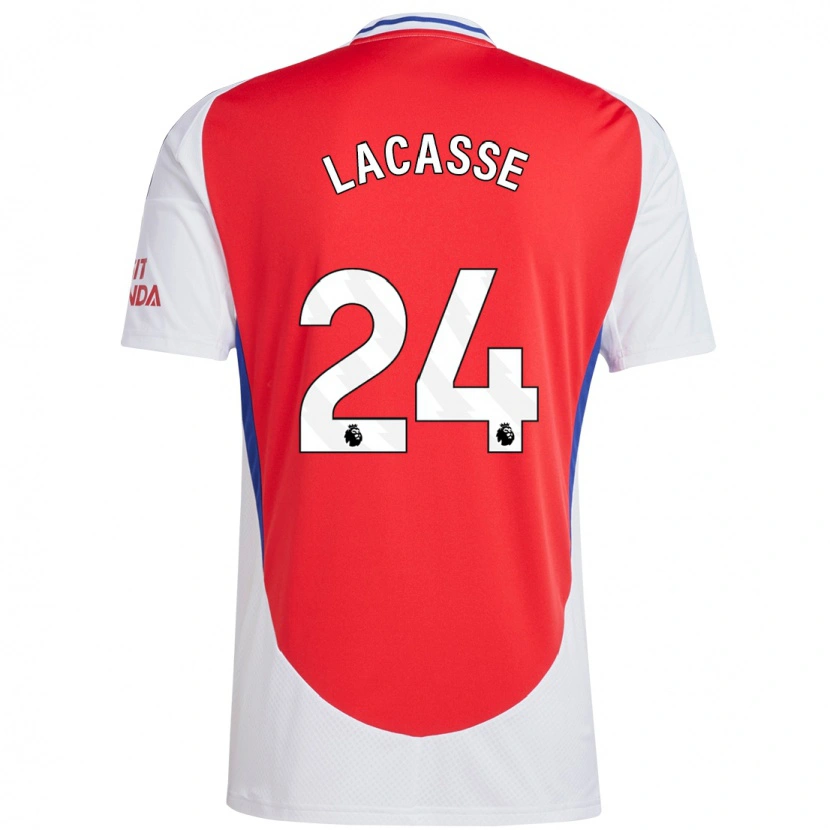 Danxen Män Cloé Lacasse #24 Röd Vit Hemmatröja Matchtröjor 2024/25 Tröjor T-Tröja