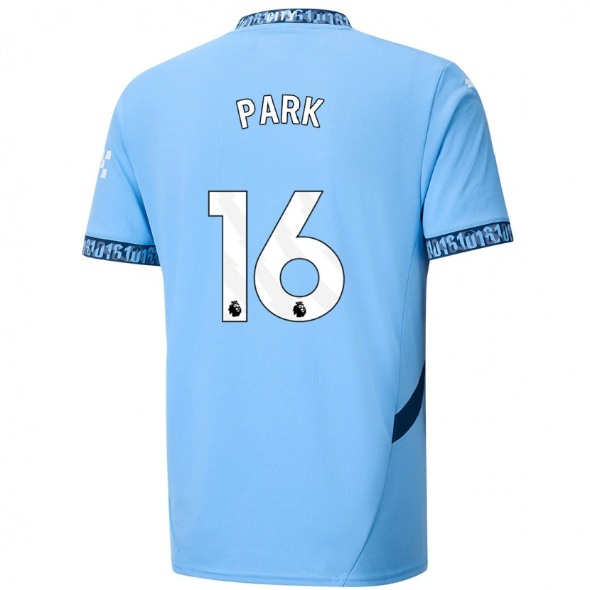 Danxen Män Jess Park #16 Marinblå Hemmatröja Matchtröjor 2024/25 Tröjor T-Tröja