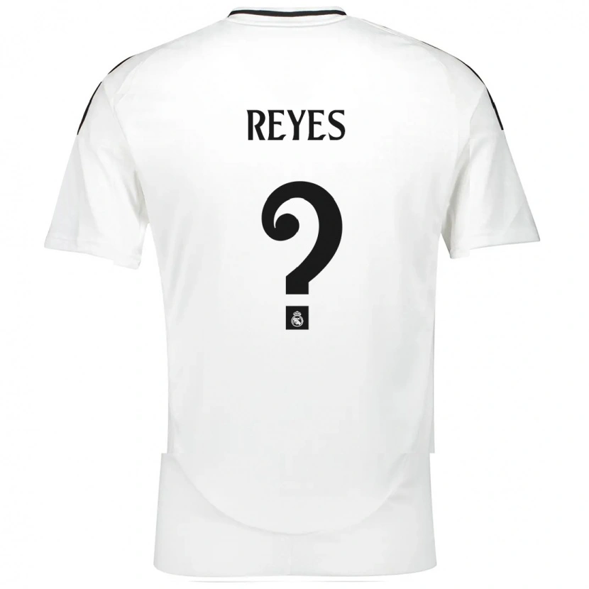 Danxen Män José Reyes #0 Vit Hemmatröja Matchtröjor 2024/25 Tröjor T-Tröja