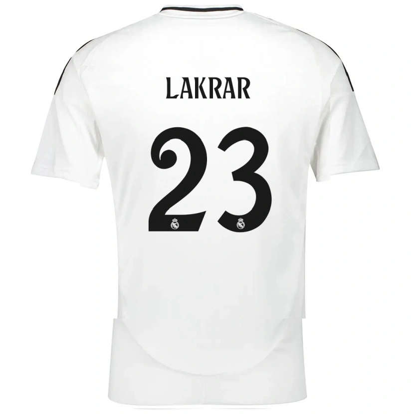 Danxen Män Maëlle Lakrar #23 Vit Hemmatröja Matchtröjor 2024/25 Tröjor T-Tröja