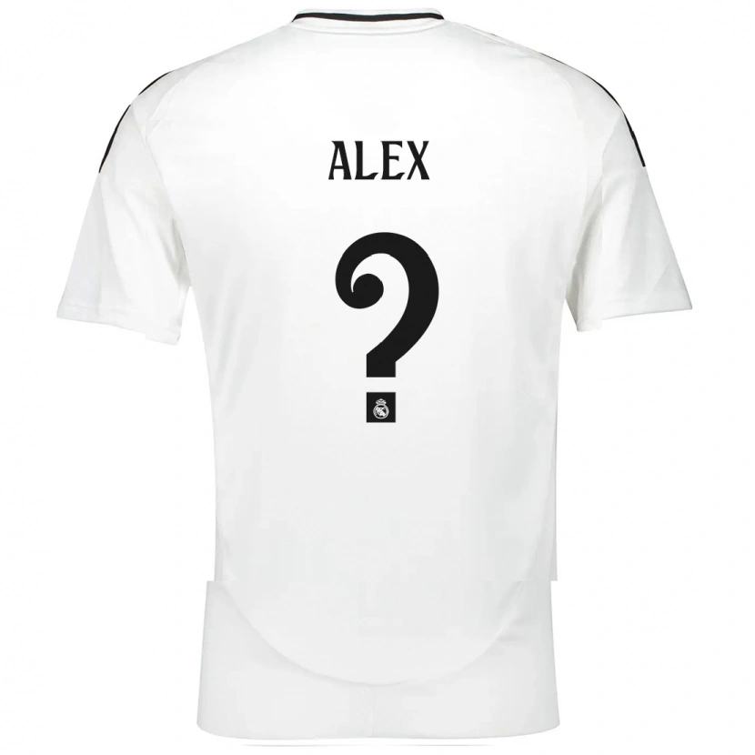 Danxen Män Alex Sanchez #0 Vit Hemmatröja Matchtröjor 2024/25 Tröjor T-Tröja