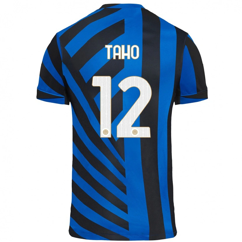 Danxen Män Alain Taho #12 Blå Svart Hemmatröja Matchtröjor 2024/25 Tröjor T-Tröja