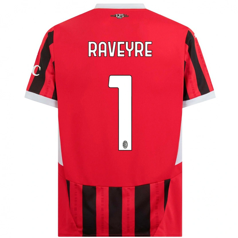 Danxen Män Noah Raveyre #1 Röd Svart Hemmatröja Matchtröjor 2024/25 Tröjor T-Tröja