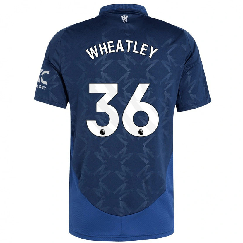 Danxen Män Ethan Wheatley #36 Indigo Bortatröja Matchtröjor 2024/25 Tröjor T-Tröja