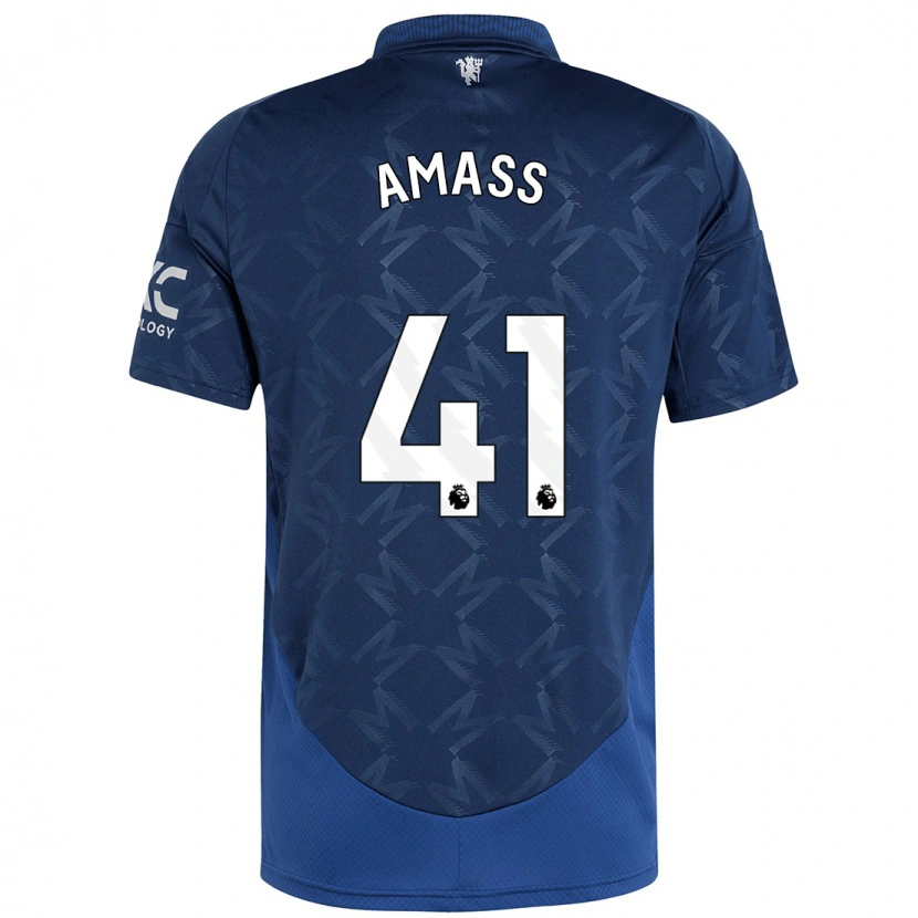 Danxen Män Harry Amass #41 Indigo Bortatröja Matchtröjor 2024/25 Tröjor T-Tröja