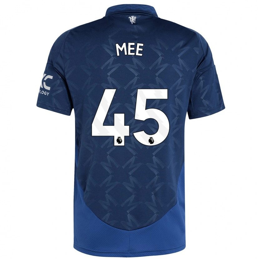 Danxen Män Dermot Mee #45 Indigo Bortatröja Matchtröjor 2024/25 Tröjor T-Tröja